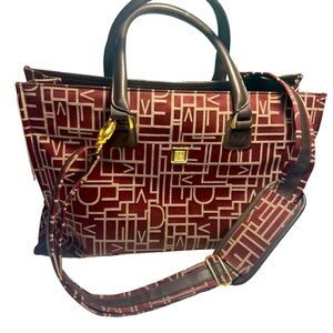 Diane Von Furstenberg DVE Logo Large Travel Bag Tote